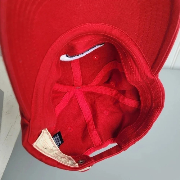 Cincinnati Reds "C" Franchise Twins Enterprise MLB Red Embroidered Cap Cotton OS - Picture 8 of 9